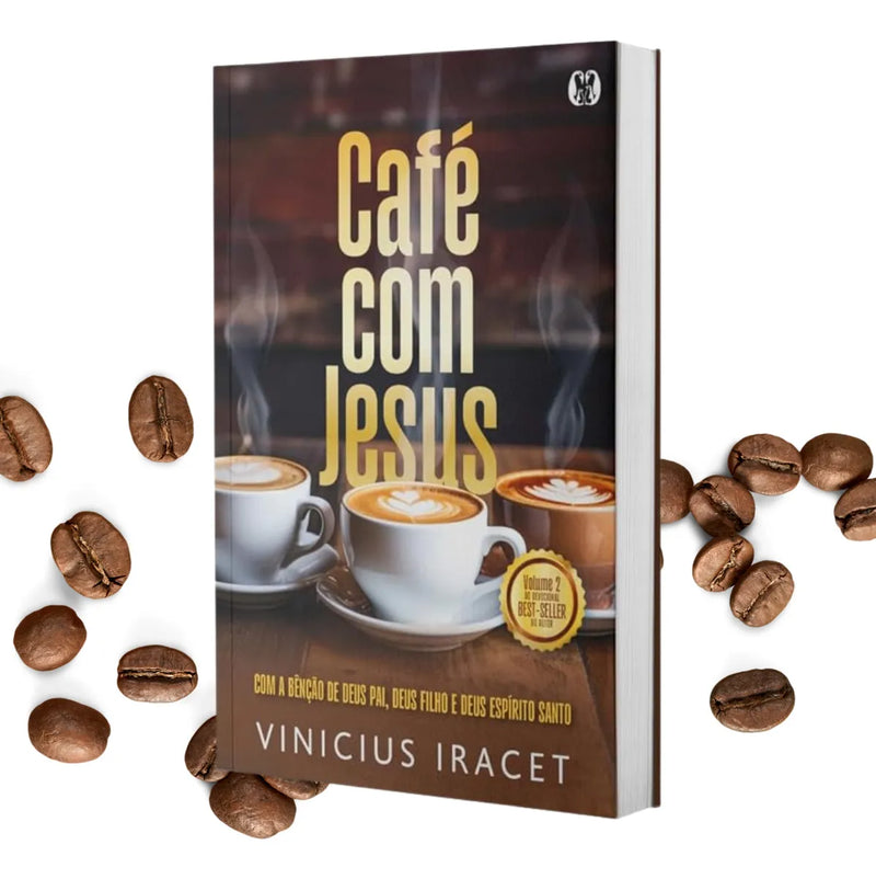 Devocional Café Com Jesus Vol 2 COM CHEIRINHO DE CAFÉ - Vinicius Iracet