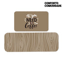Jogo de Tapetes de Cozinha Coffee Antiderrapante Comodi™