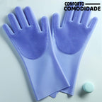 Luvas de Silicone Multiuso
