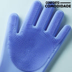 Luvas de Silicone Multiuso