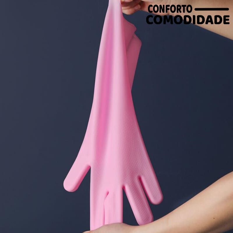 Luvas de Silicone Multiuso