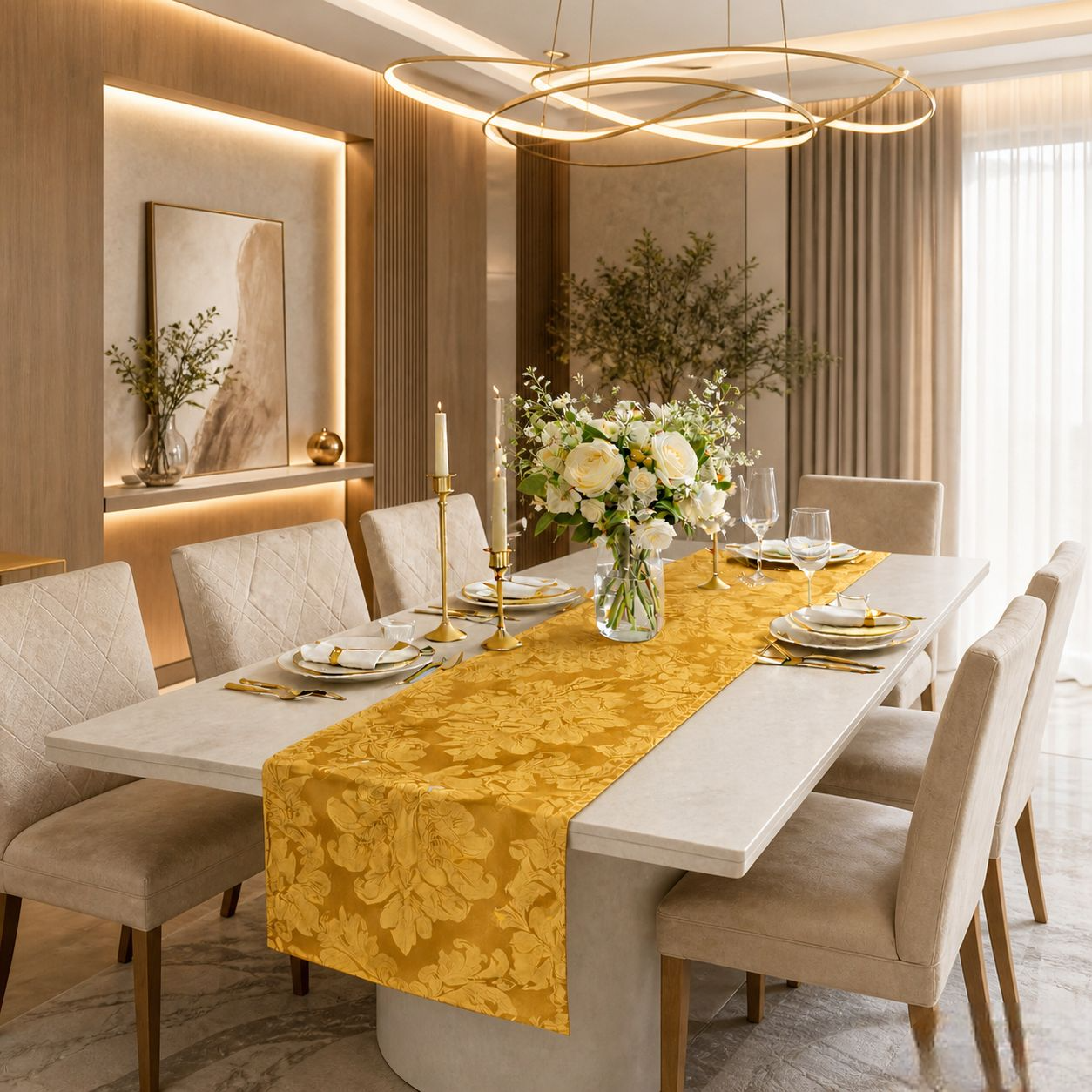 Trilho de Mesa Jacquard