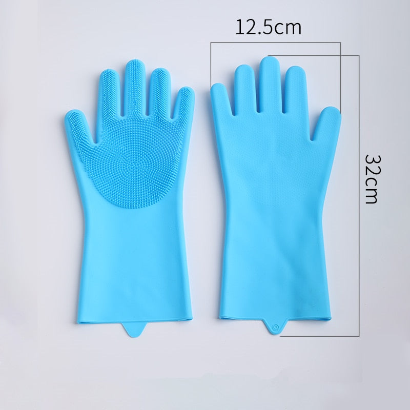 Luvas de Silicone Multiuso