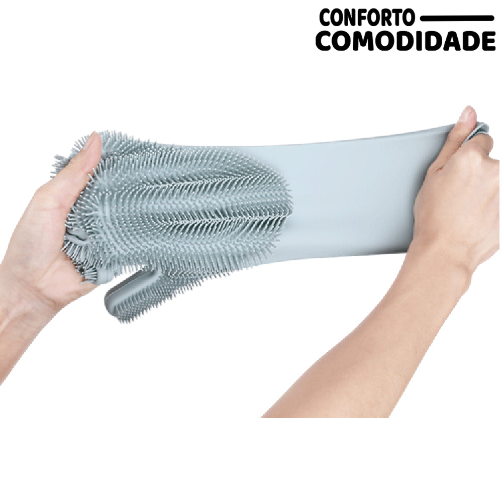 Luvas de Silicone Multiuso