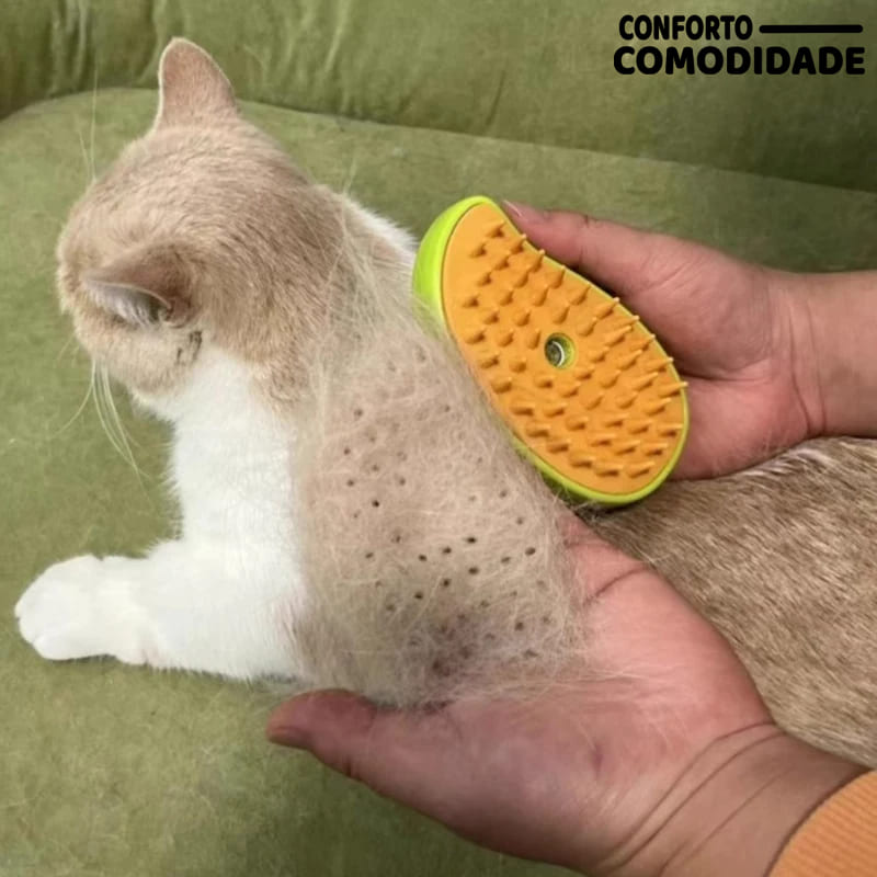 Escova a Vapor para Pet