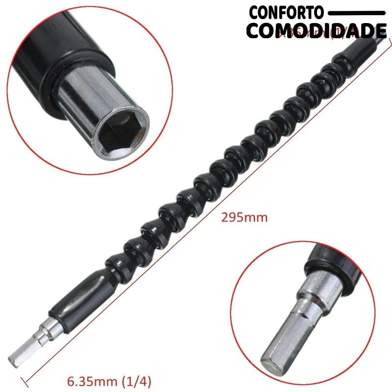 Extensor Flexível para Furadeira