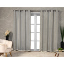 Cortina Blackout Voil Xadrez  2,80 m x 2,30 m Comodi™