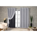 Cortina Blackout Voil Xadrez  2,80 m x 2,30 m Comodi™