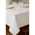 Toalha De Mesa Tecido Jacquard Retangular Durável e Elegante 4/6/8 Lugares Luxo Promoção