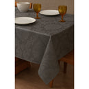 Toalha De Mesa Tecido Jacquard Retangular Durável e Elegante 4/6/8 Lugares Luxo Promoção