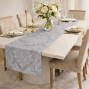 Caminho de Mesa Trilho Jacquard 1,40 x 0,40 Luxo Alta Qualidade Cozinha Sala e Jantar Elegante