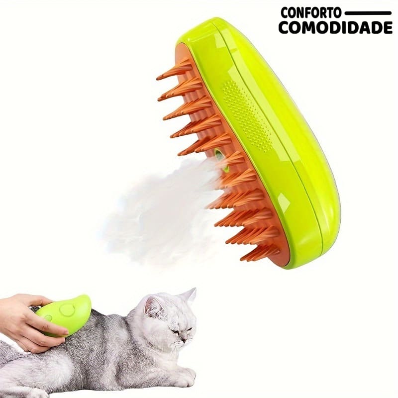 Escova a Vapor para Pet