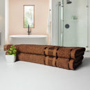 Kit 02 Toalha de Banho Gigante Egito 80X180cm 100% Algodão Plus Size