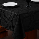 Toalha De Mesa Tecido Jacquard Retangular Durável e Elegante 4/6/8 Lugares Luxo Promoção