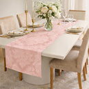 Caminho de Mesa Trilho Jacquard 1,40 x 0,40 Luxo Alta Qualidade Cozinha Sala e Jantar Elegante