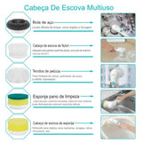 Escova Elétrica Magic Cleaning 5Em1 Limpeza elétrica USB Portátil - Conforto&Comodidade