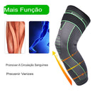 Joelheira Anti-Colisão Elástica Compressão Pernas PAGUE1LEVE2 - Conforto&Comodidade